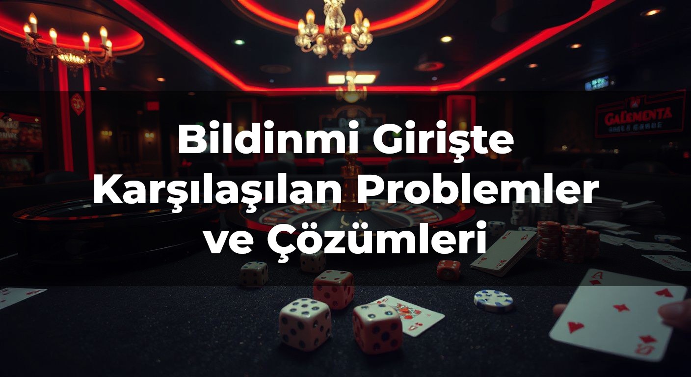 Bildinmi Girişte